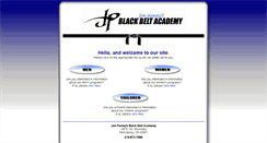 Desktop Screenshot of jpblackbelt.com